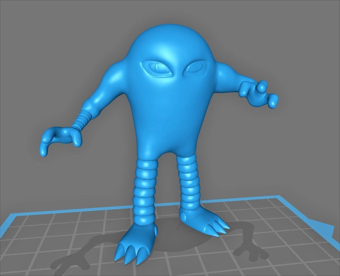 HITMONLEE POKEMON FANART MODEL 3D print model_6