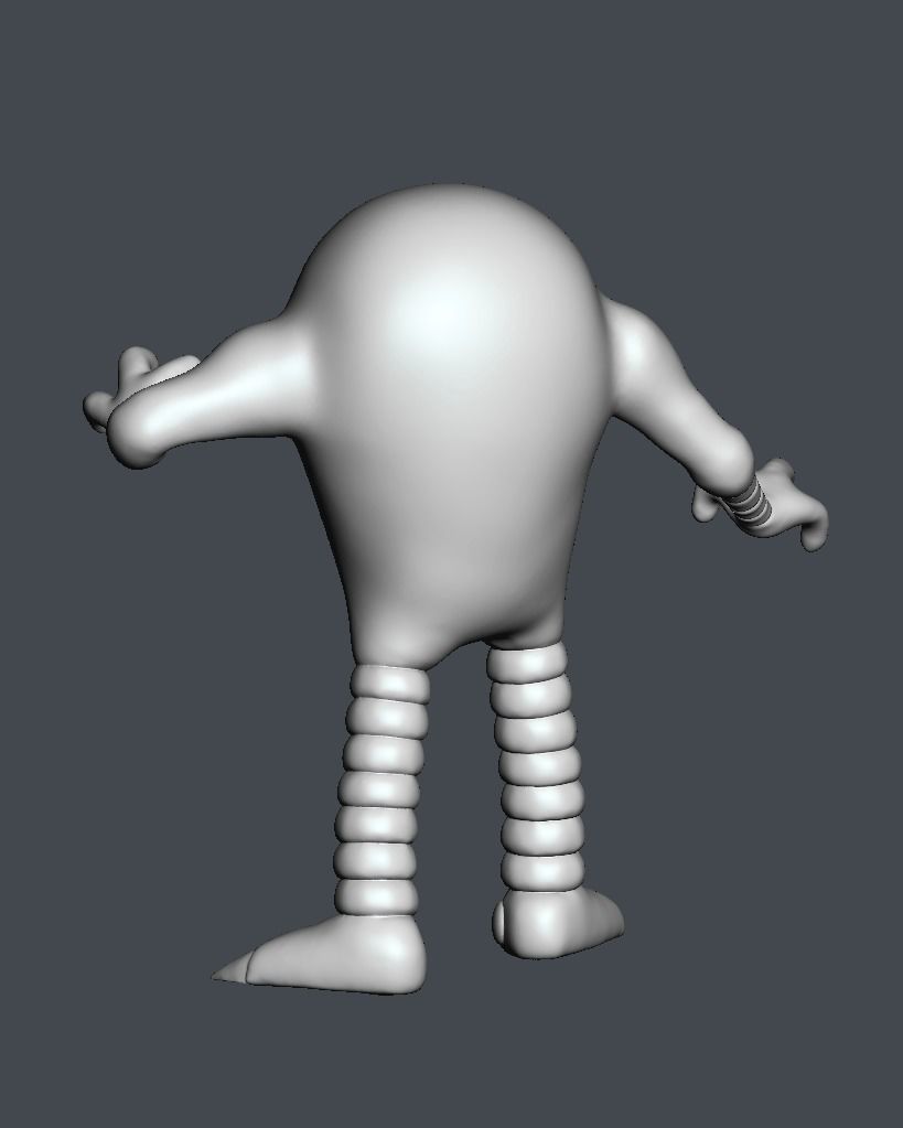 HITMONLEE POKEMON FANART MODEL 3D print model_5