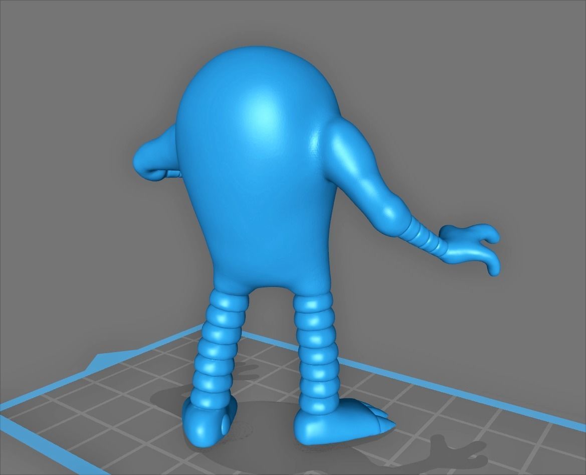 HITMONLEE POKEMON FANART MODEL 3D print model_8