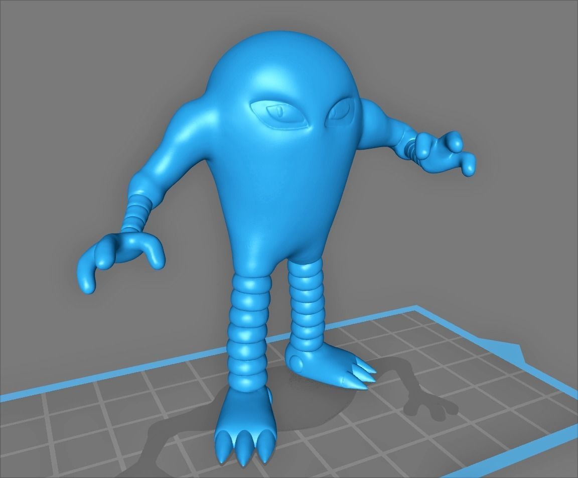 HITMONLEE POKEMON FANART MODEL 3D print model_7