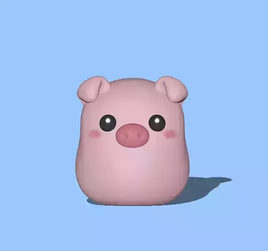 Zodiac Pig 3D print model