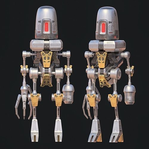 Robot Sci Fi Model 3D model
