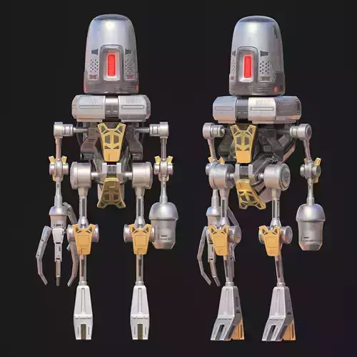 Robot Sci Fi Model 3D model