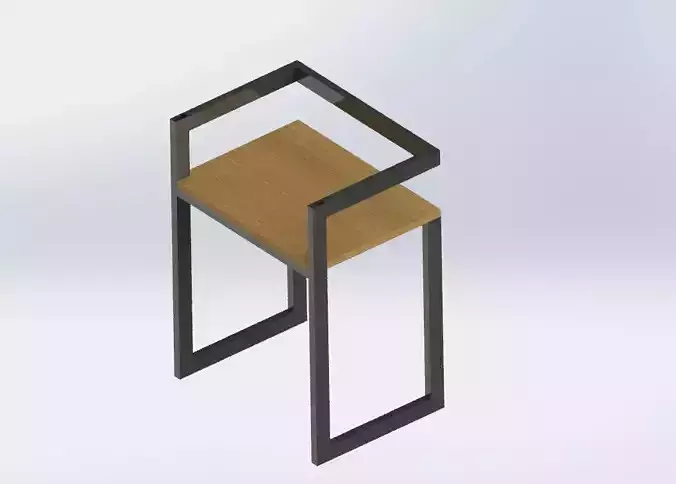 Loft chair   Designer chair Made by Solidworks