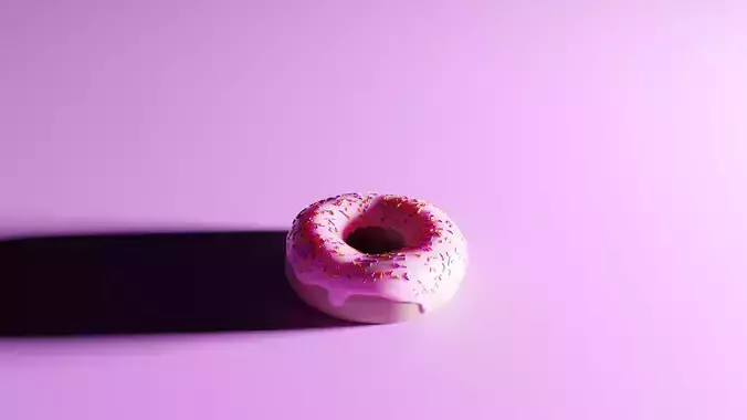 Donut With Sprinkles
