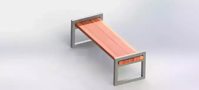 Industrial design bench    Loft style bench
