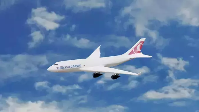 Turkish Airlines B747-400F 