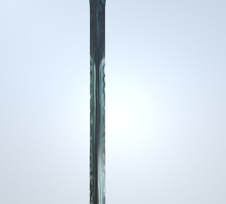 Green Destiny Free low-poly 3D model_4