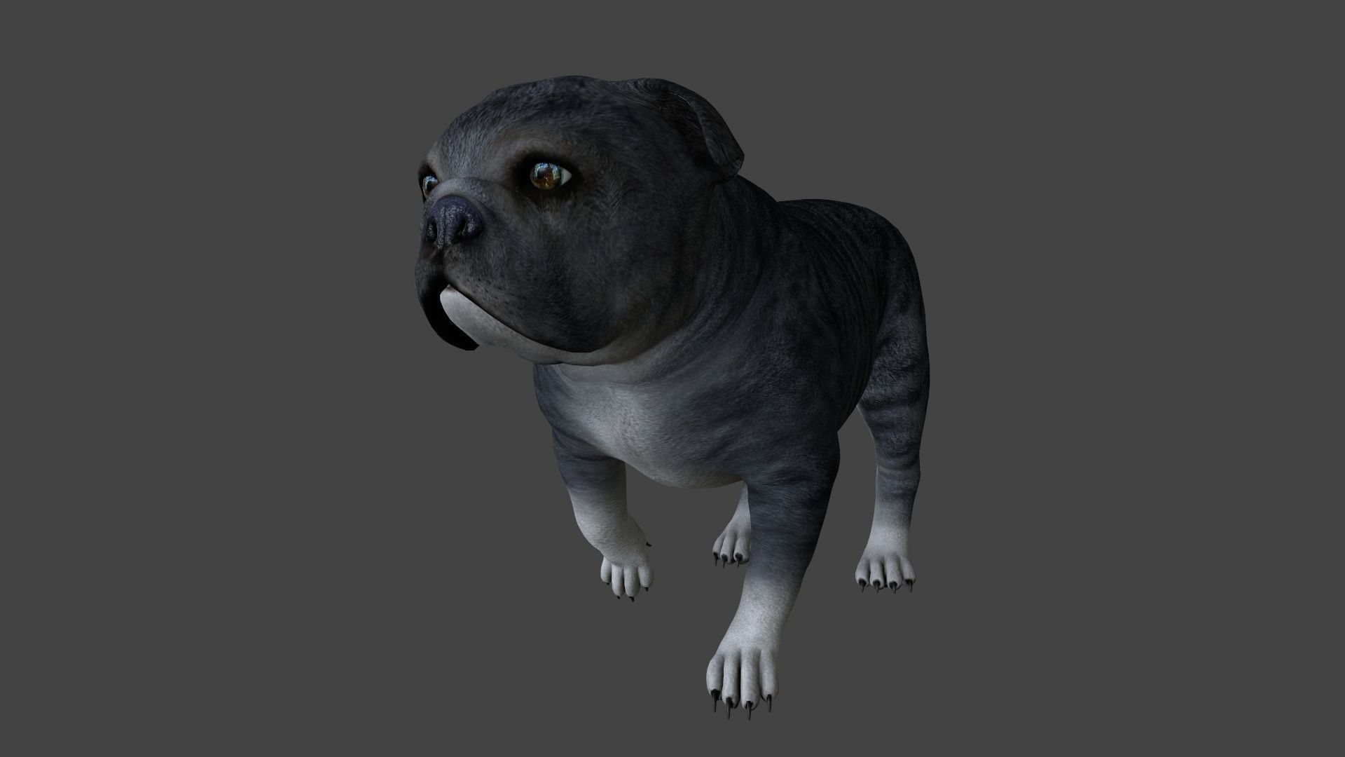 FEBU-003 Walking Animation 3D model_2