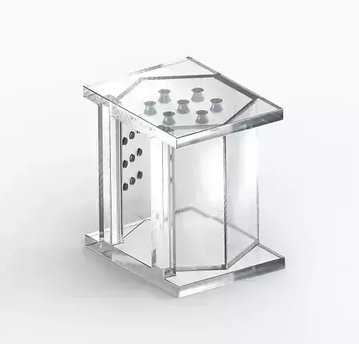Stylish Glass Elevator 3D print model