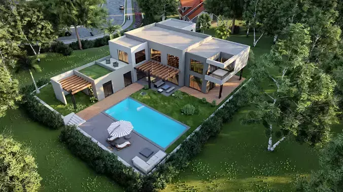 2 Storey Villa with Swimming Pool 