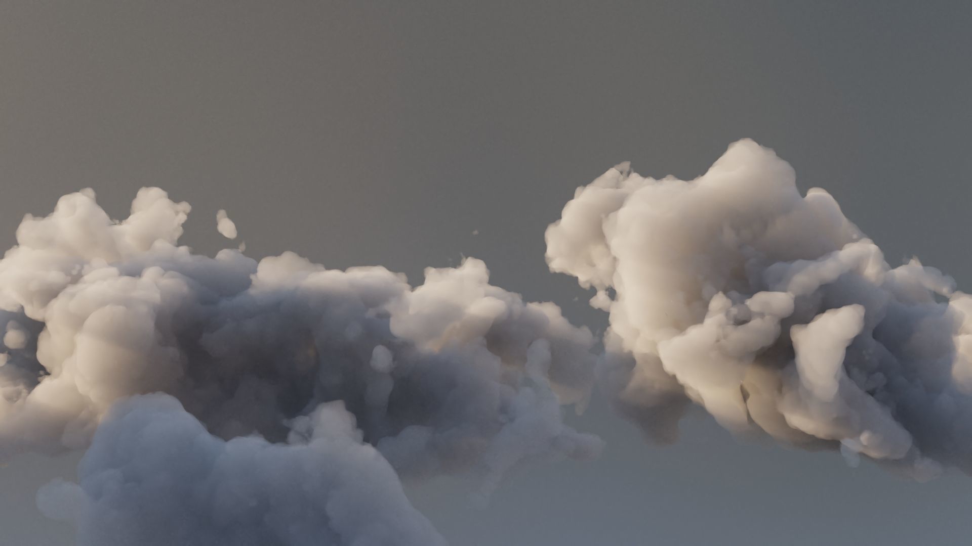 Cloud Polygon Blender 5 3D model_5