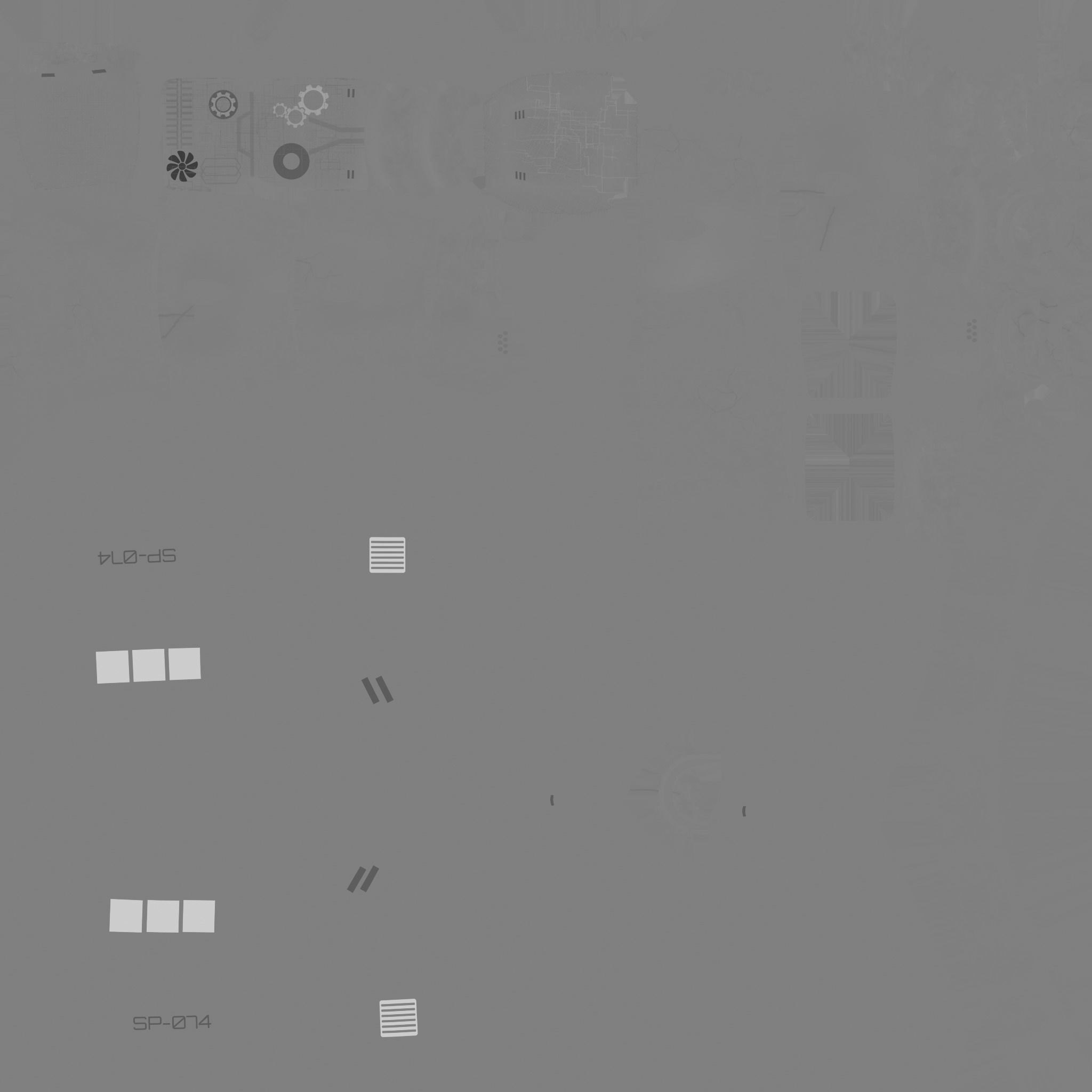 Aircraft Spaceship 02 - Futuristic Spacecraft Airship Low-poly 3D model_18