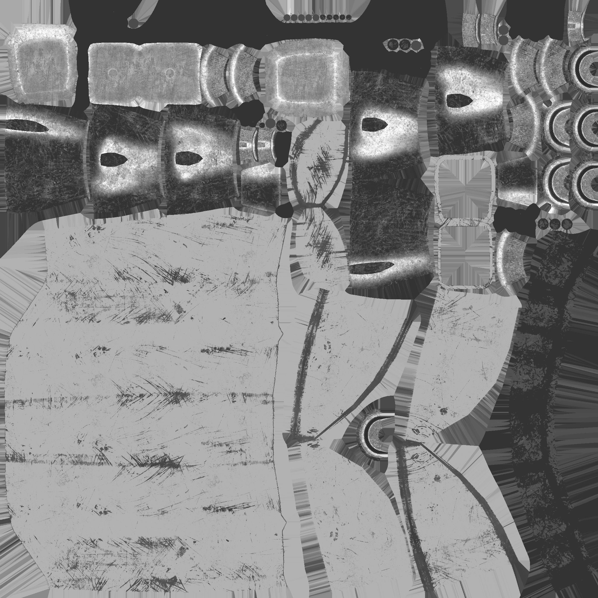 Aircraft Spaceship 02 - Futuristic Spacecraft Airship Low-poly 3D model_19