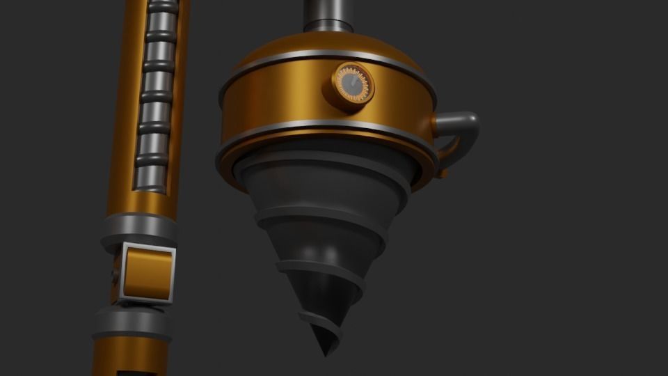 Robo-miner 3D model_3