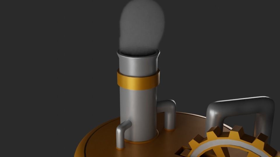 Robo-miner 3D model_1