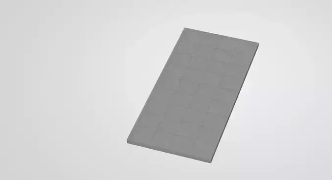Solar Panel Model Printer Ready 3D print model