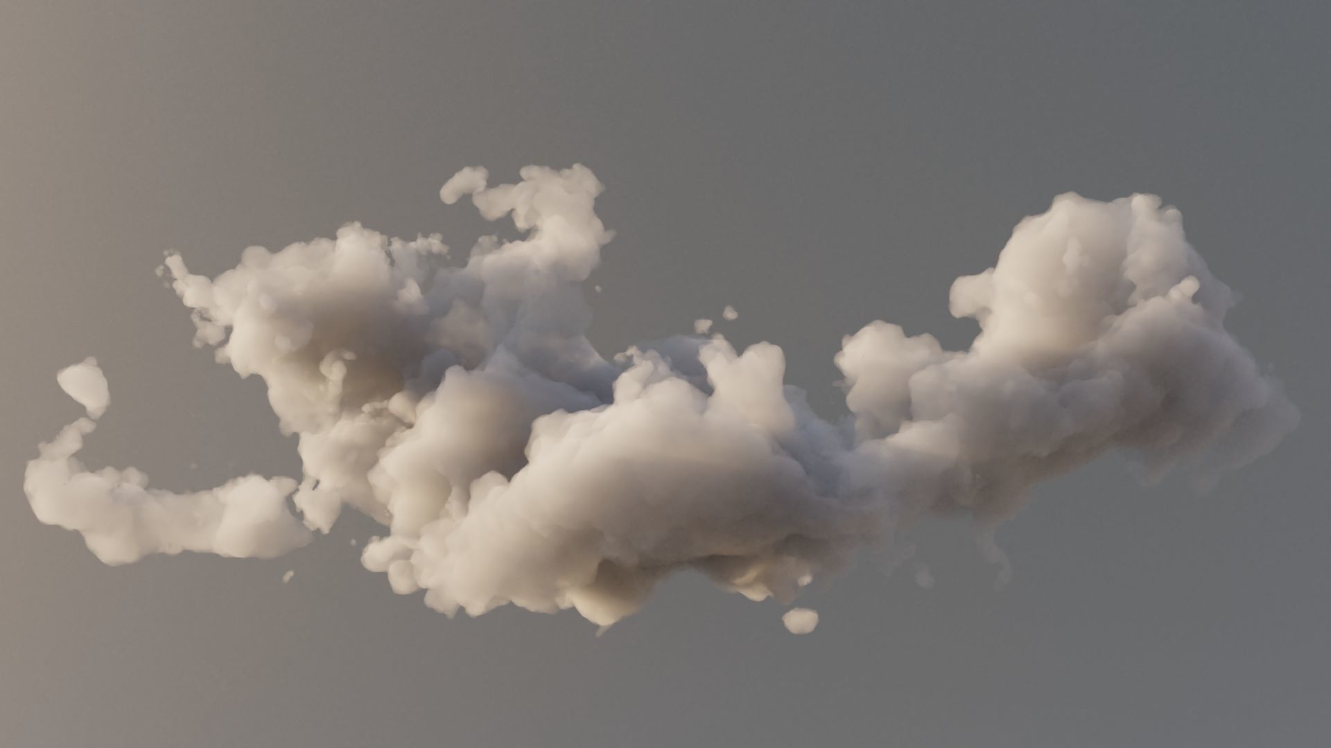 Cloud Polygon Blender 7 3D model_0