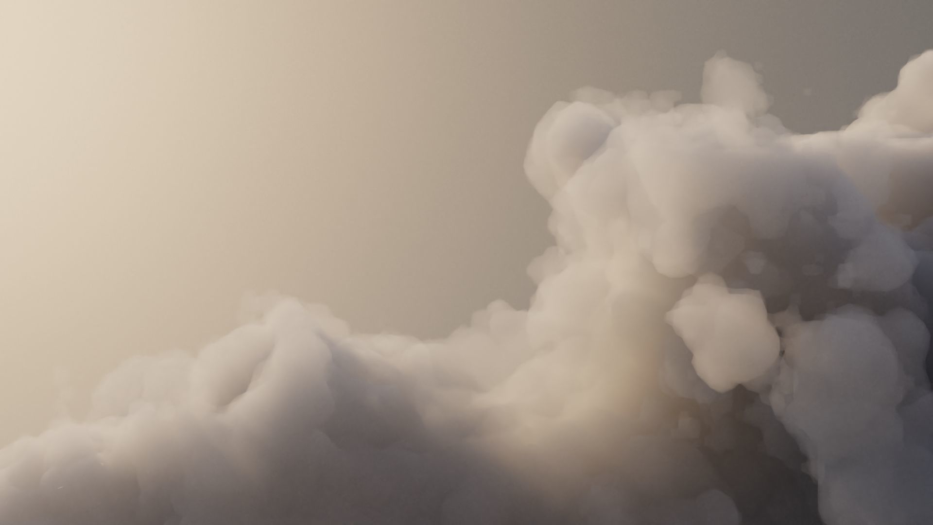 Cloud Polygon Blender 8 3D model_5