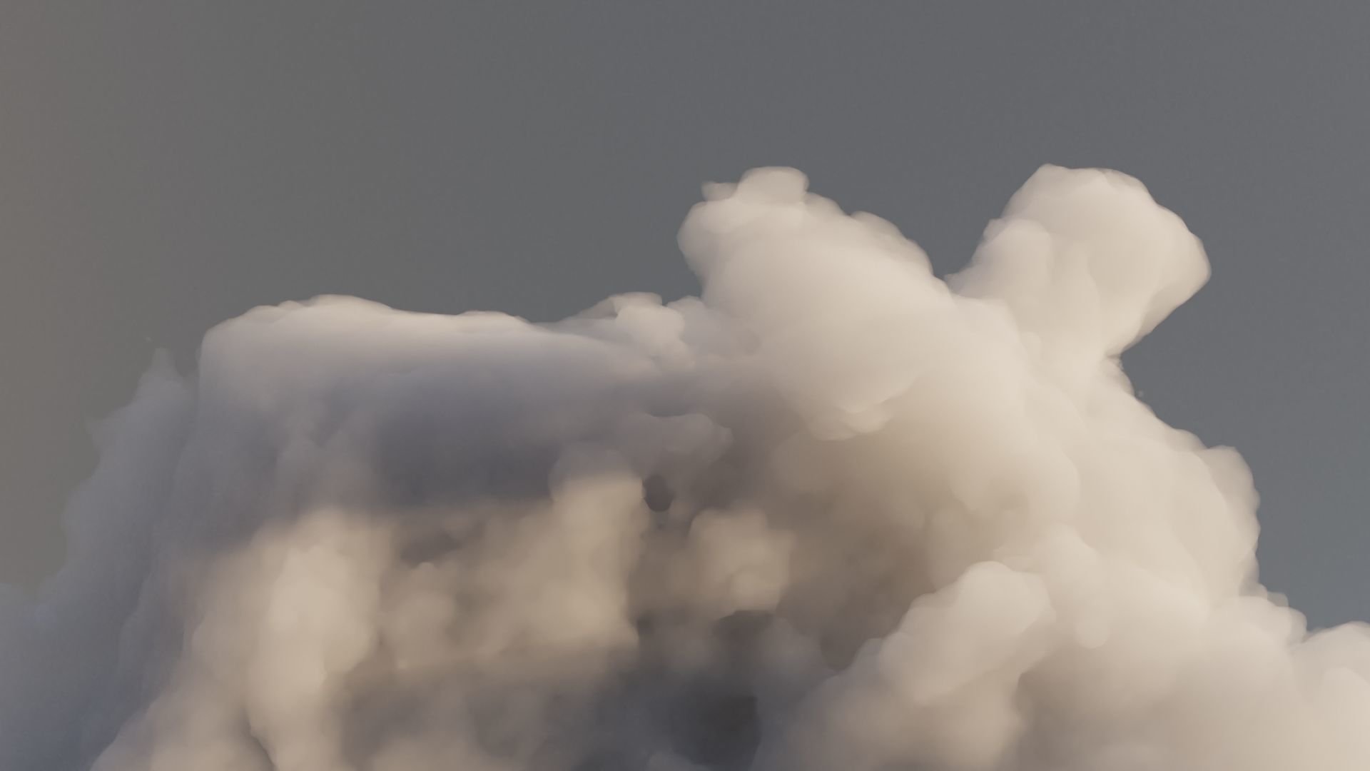 Cloud Polygon Blender 9 3D model_4