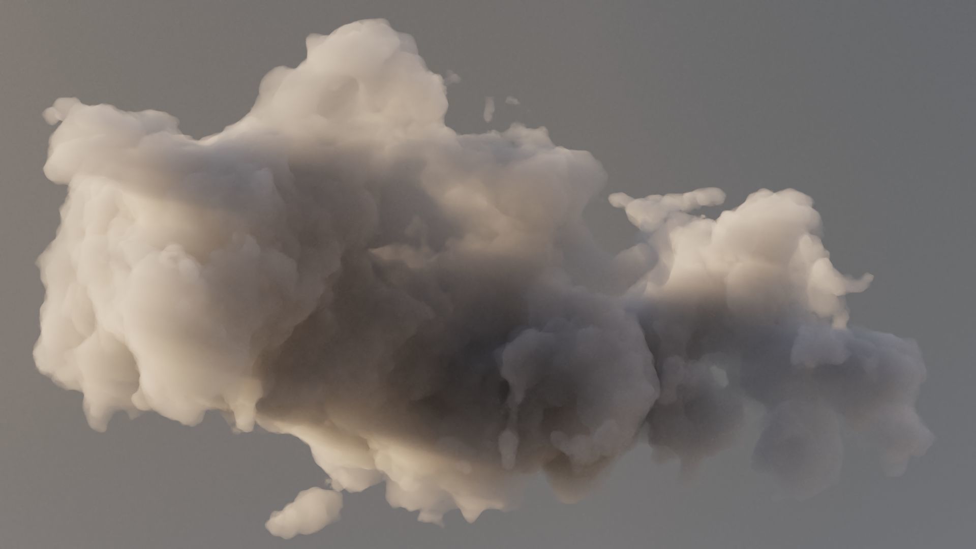 Cloud Polygon Blender 9 3D model_0
