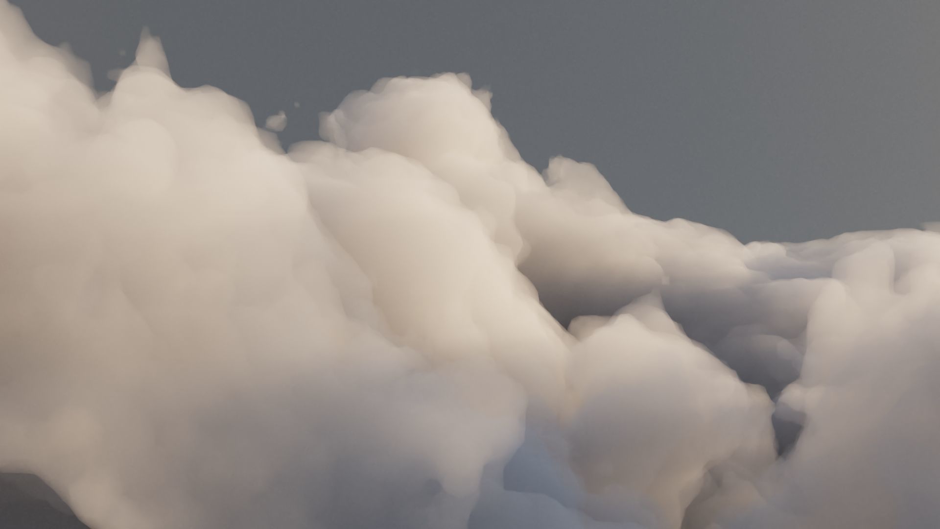 Cloud Polygon Blender 9 3D model_6