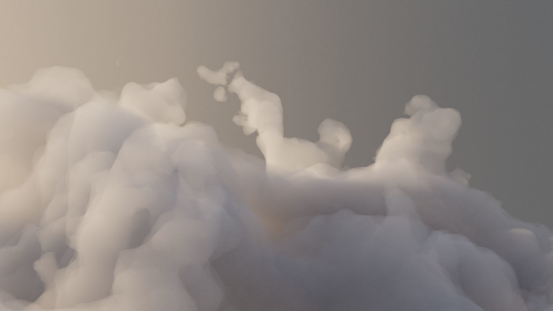 Cloud Polygon Blender 10 3D model_4