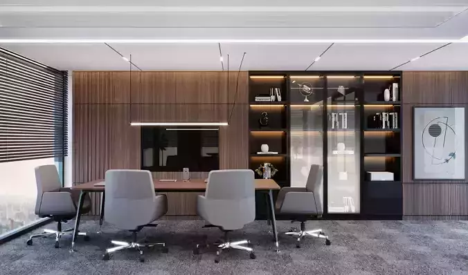 Office Design 3D model