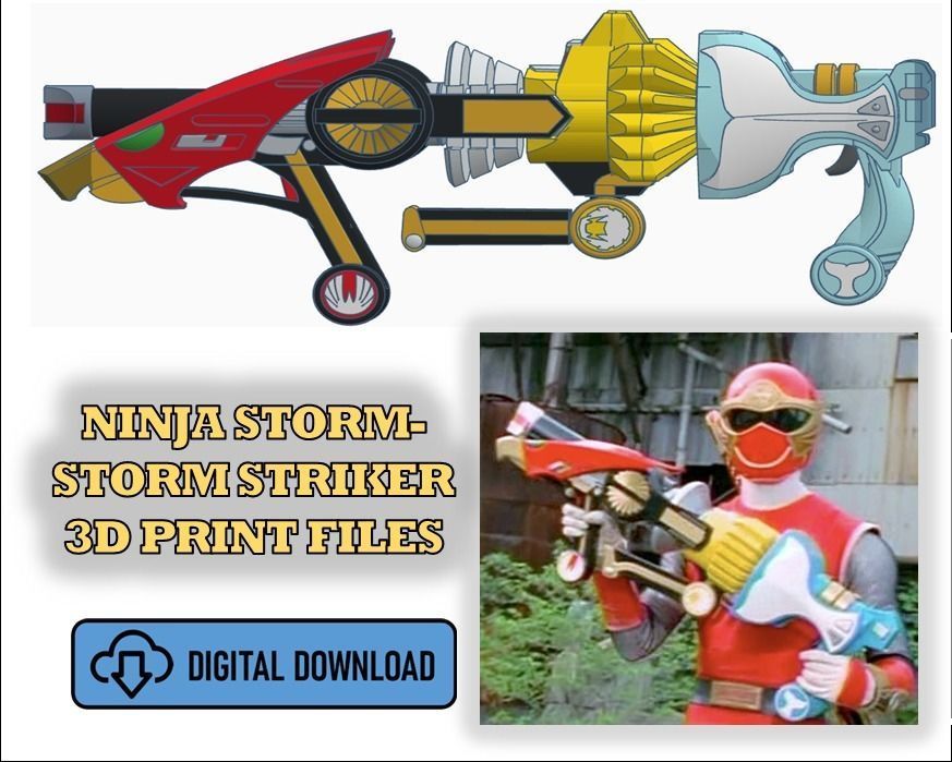 3pc Ninja Striker main image 1