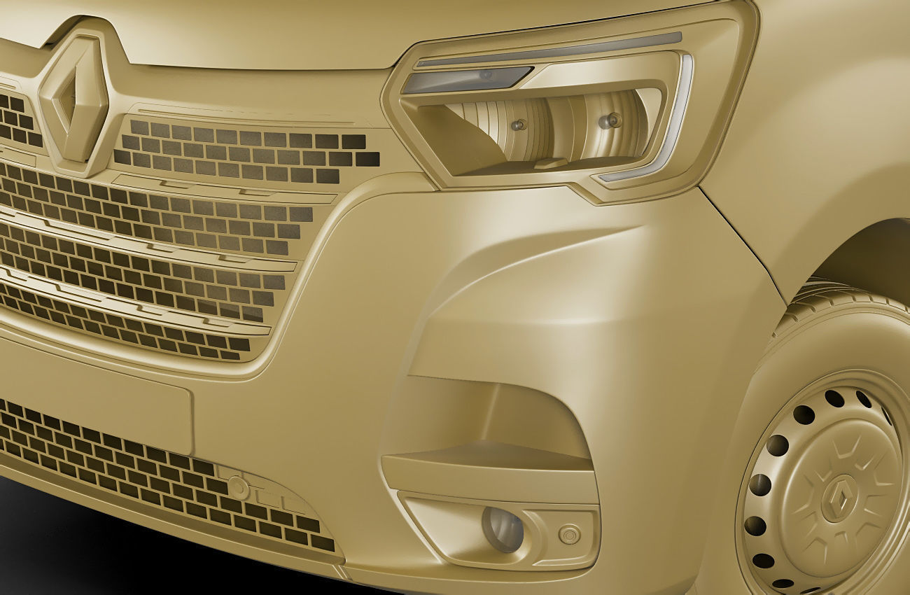 Renault Master Bus L3H2 2019 3D model_18