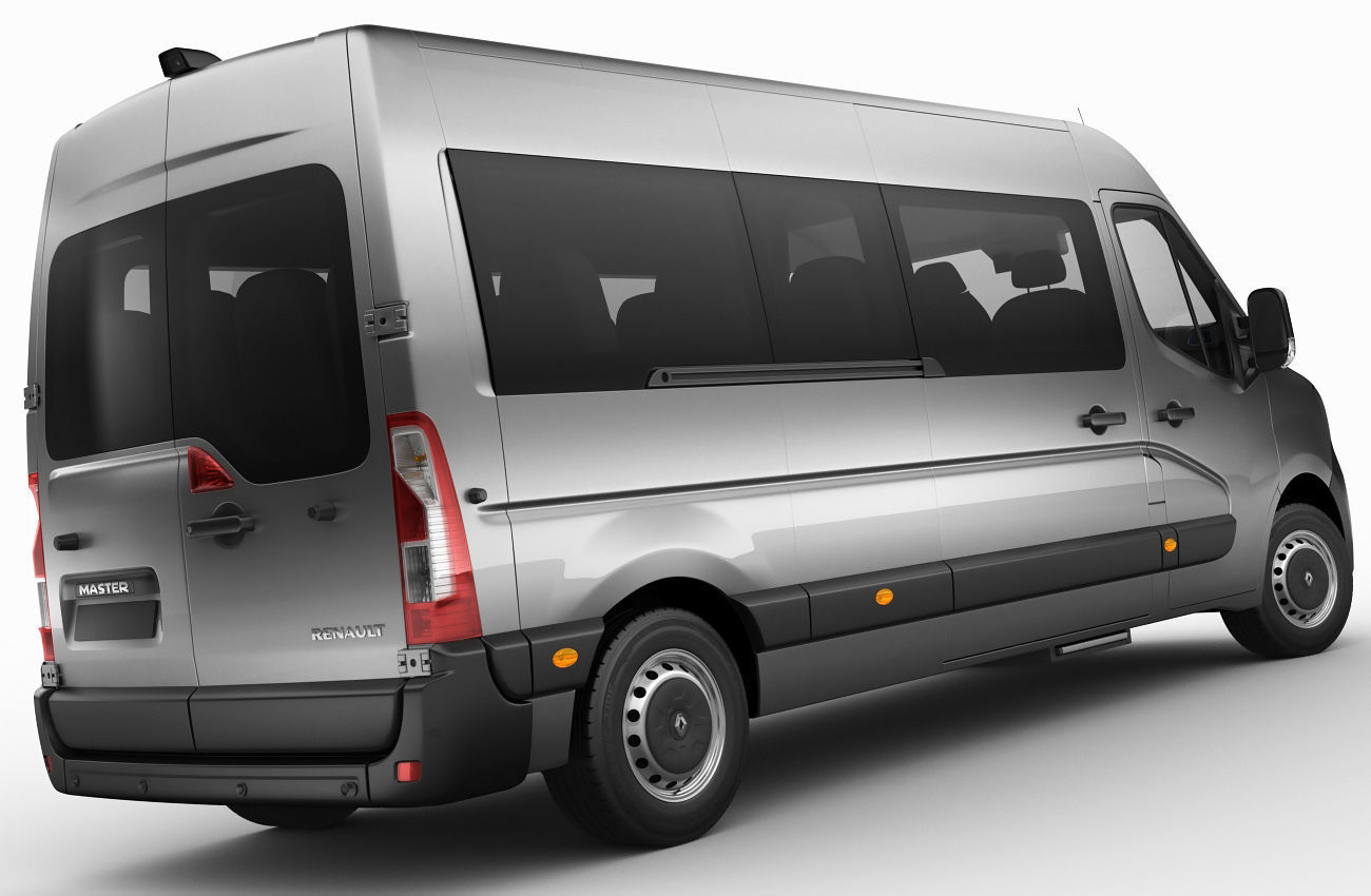 Renault Master Bus L3H2 2019 3D model_8