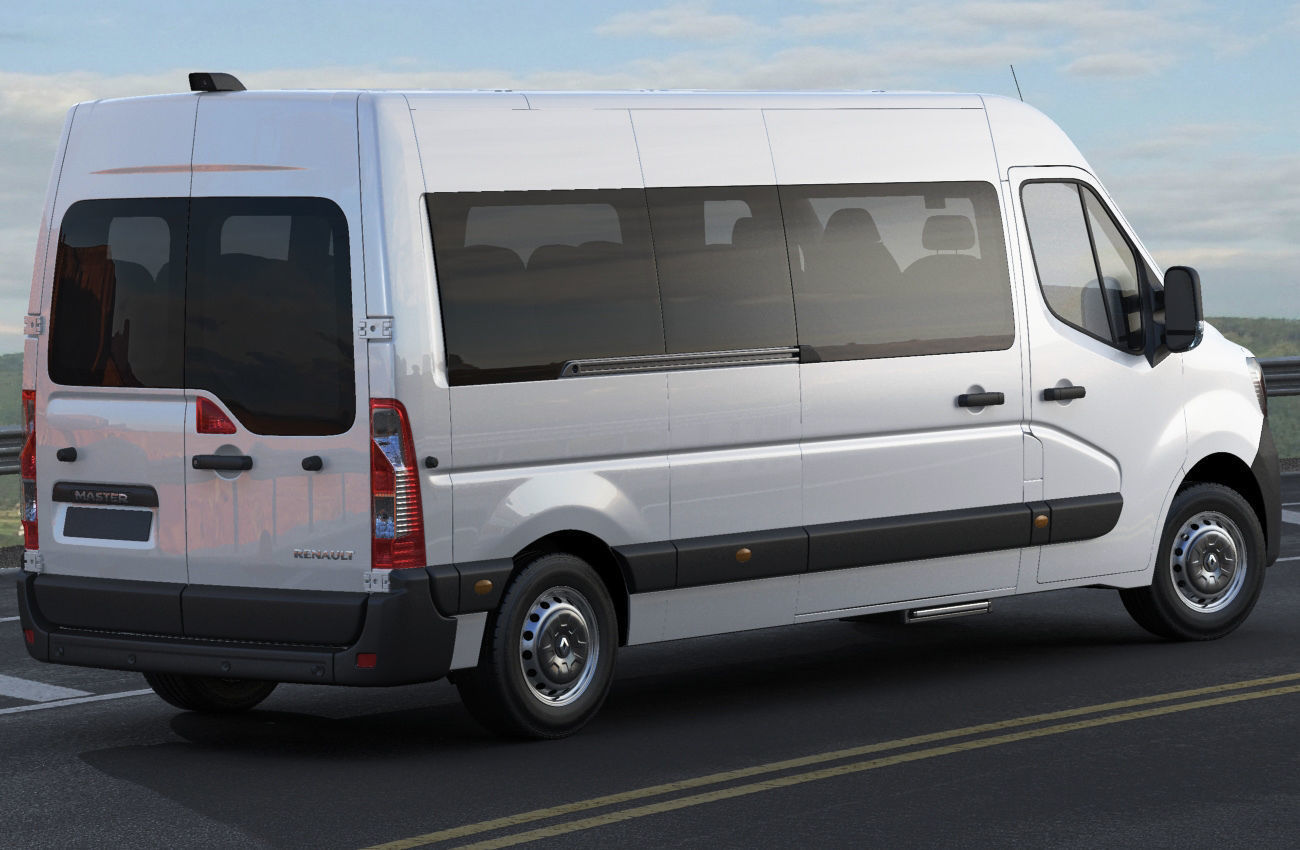 Renault Master Bus L3H2 2019 3D model_15
