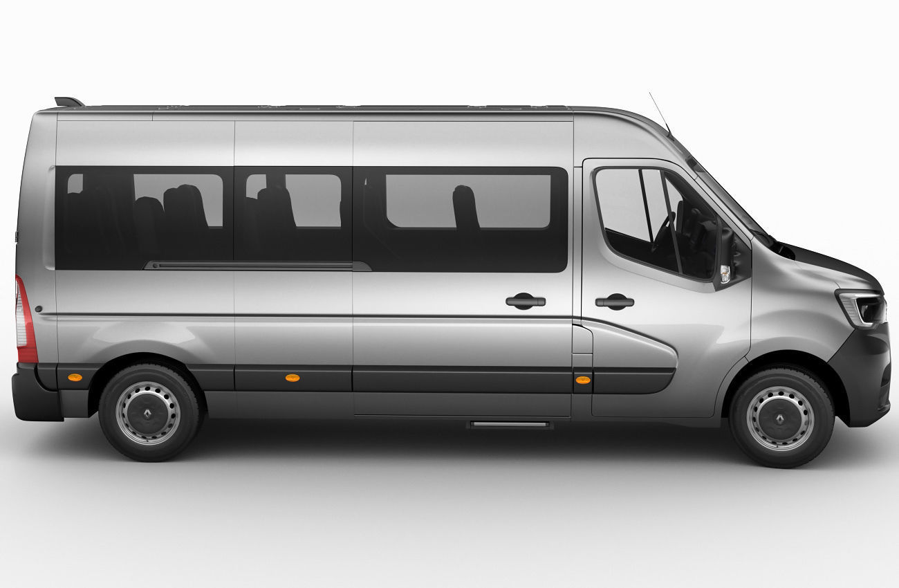 Renault Master Bus L3H2 2019 3D model_2
