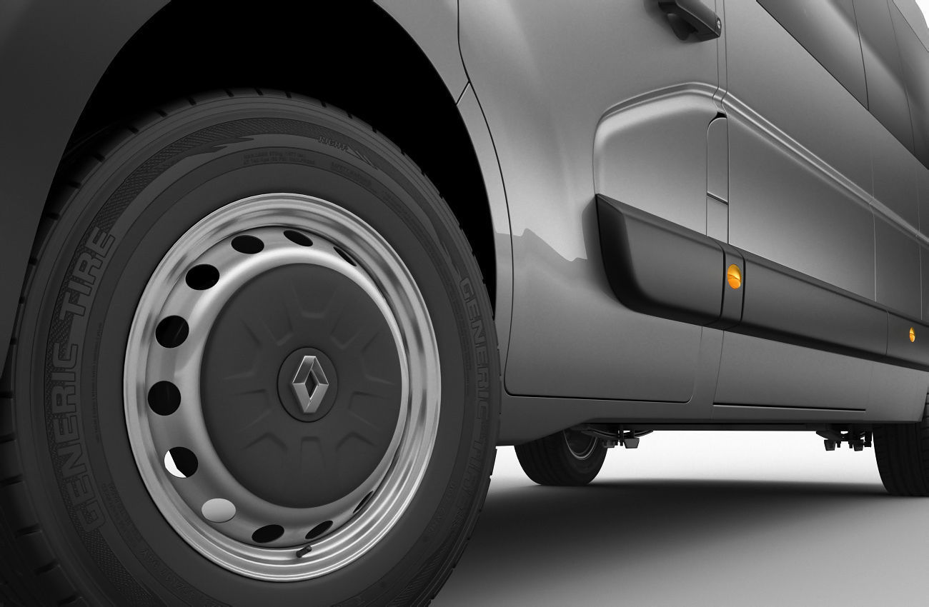 Renault Master Bus L3H2 2019 3D model_9