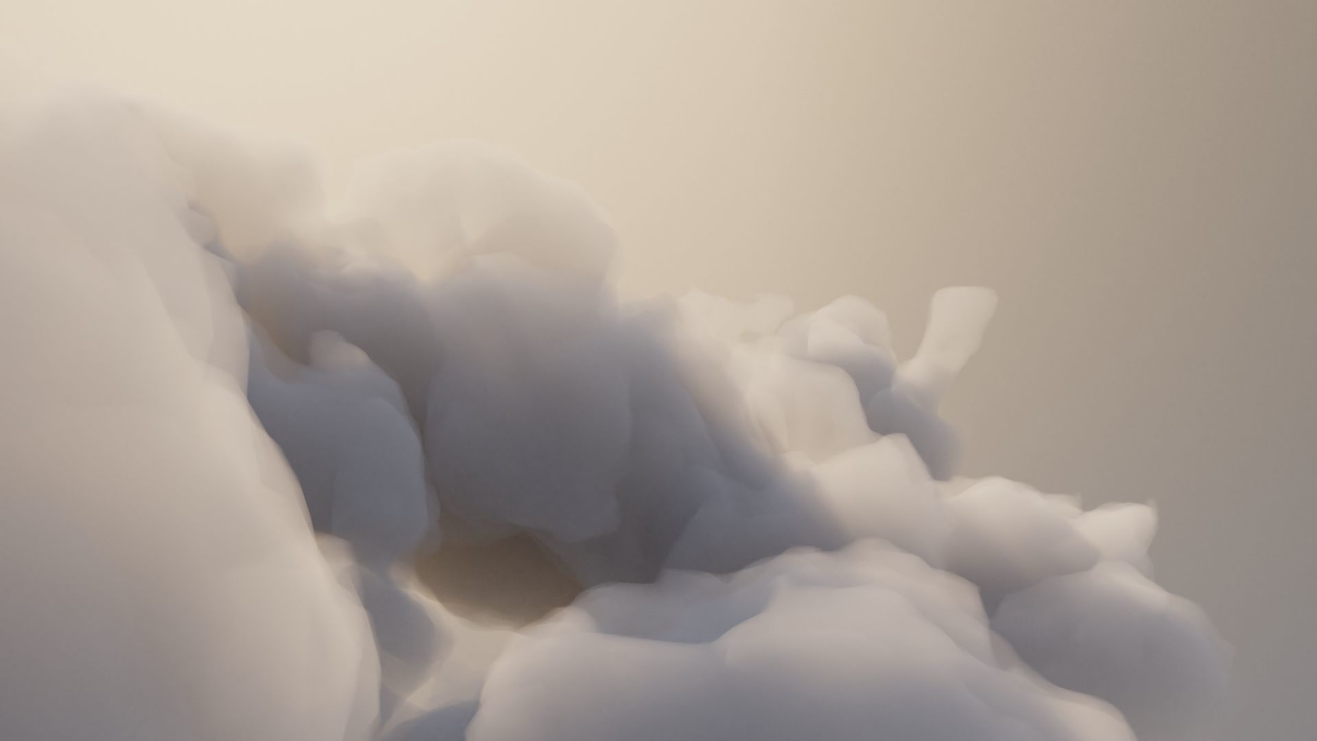 Cloud Polygon Blender 15 3D model_7