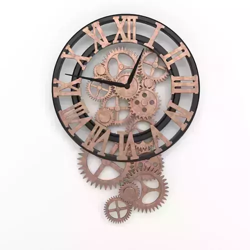 Loft clock 3D model