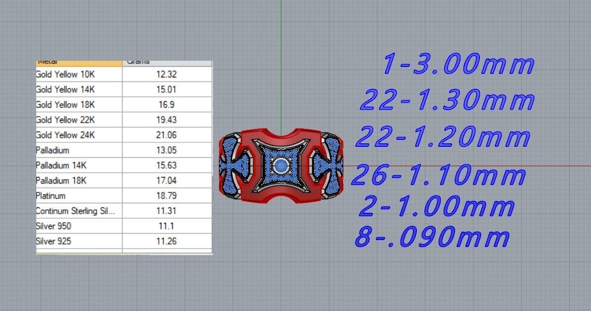 FOR MEN N101112 3D print model_7