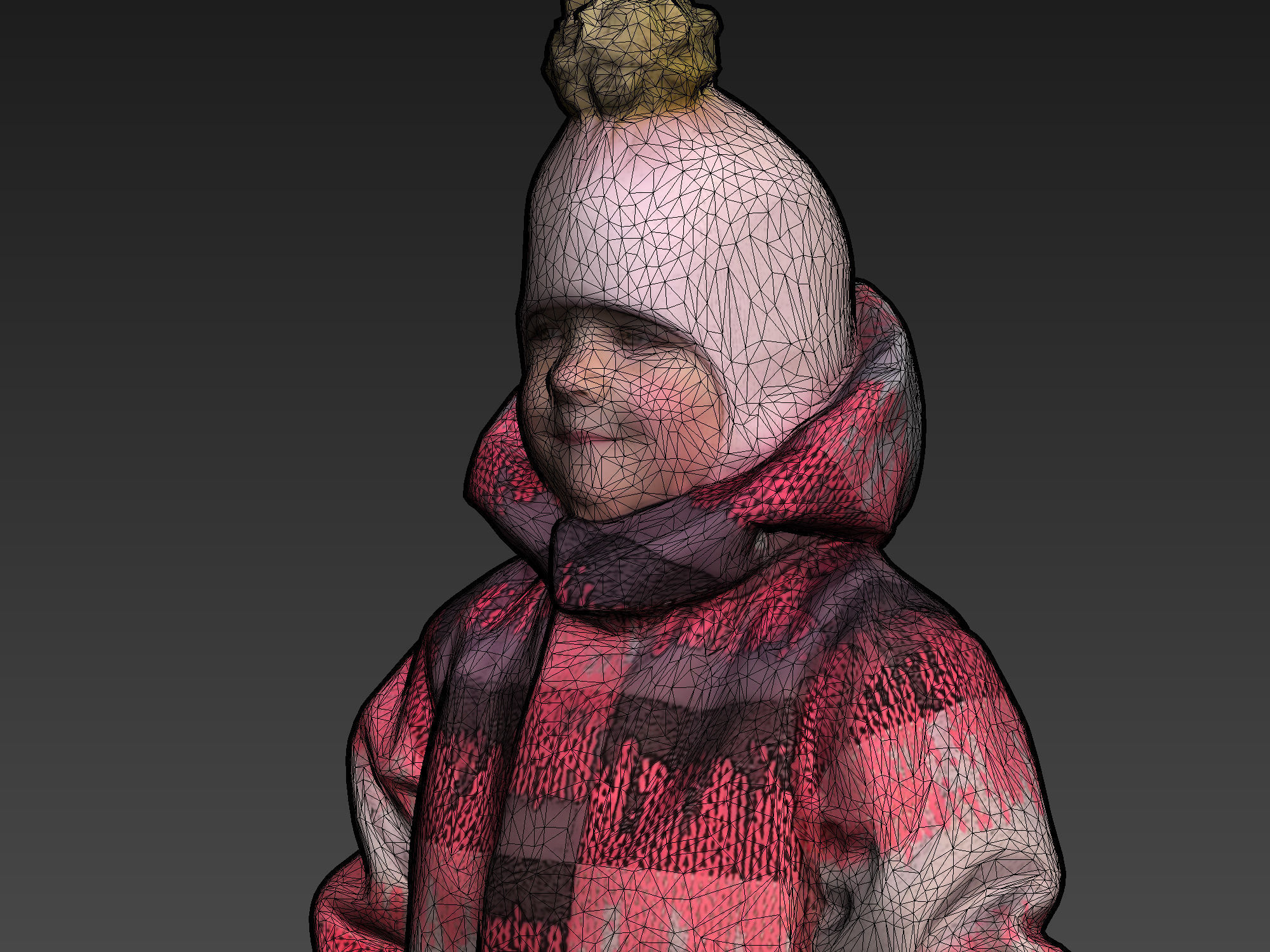 Stylized Children 3D model_3