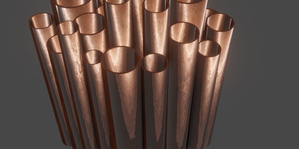 Cylinder Tree 3D Model 3D model_1