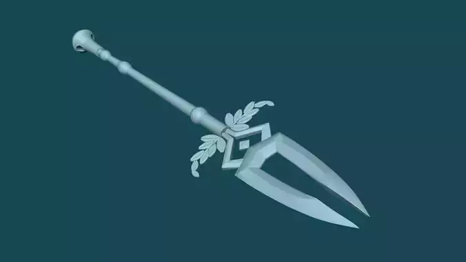 Varatha - Eternal Spear - HADES Keychain Miniature 3D print model