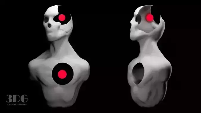 Statue Minimalistic 3D print model