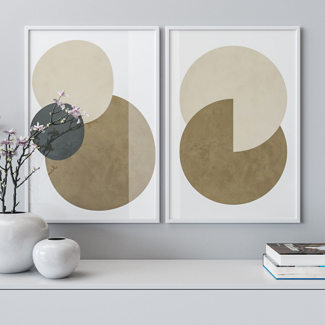 Photo Frames Set  107 3D model_1