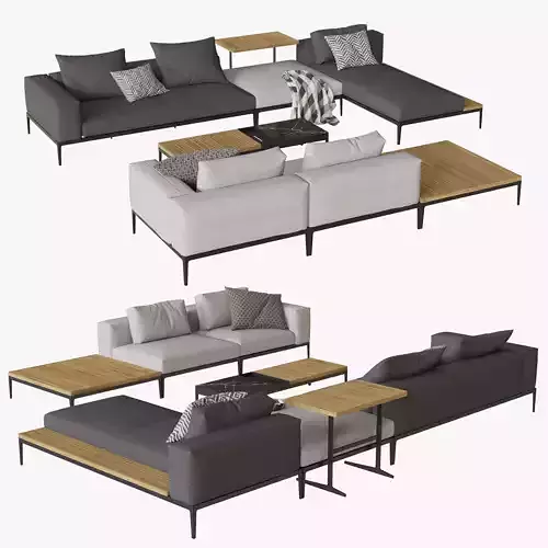 Gloster Grid sofa