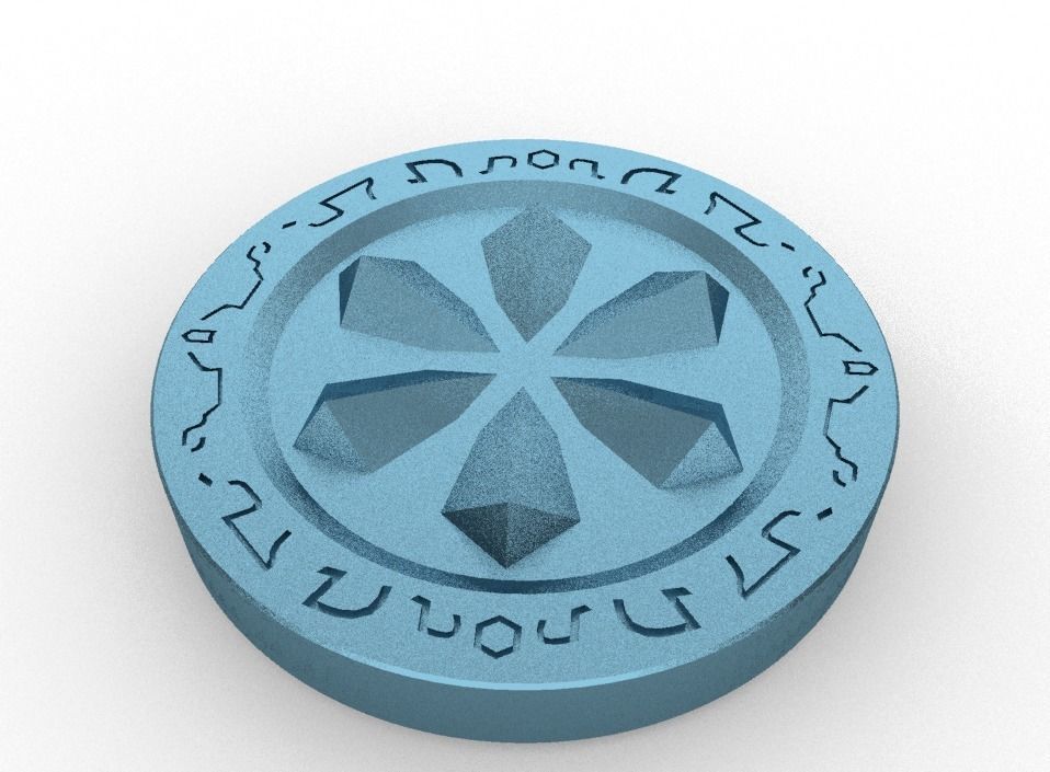 Legend of Zelda Ocarina of Time - Sage Medallions 3D print model_16