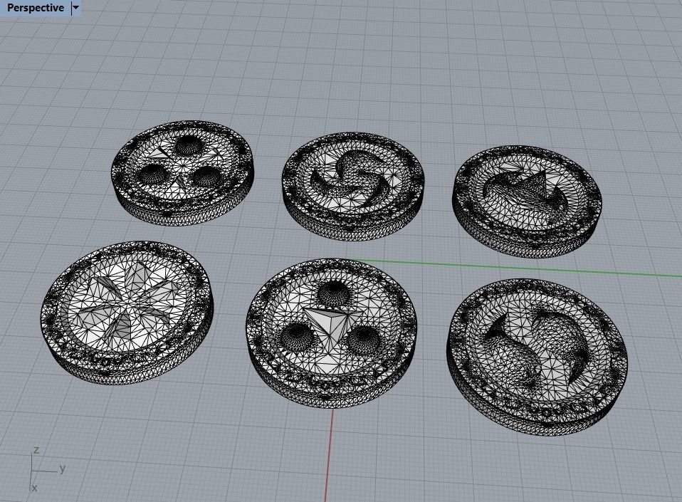 Legend of Zelda Ocarina of Time - Sage Medallions 3D print model_2