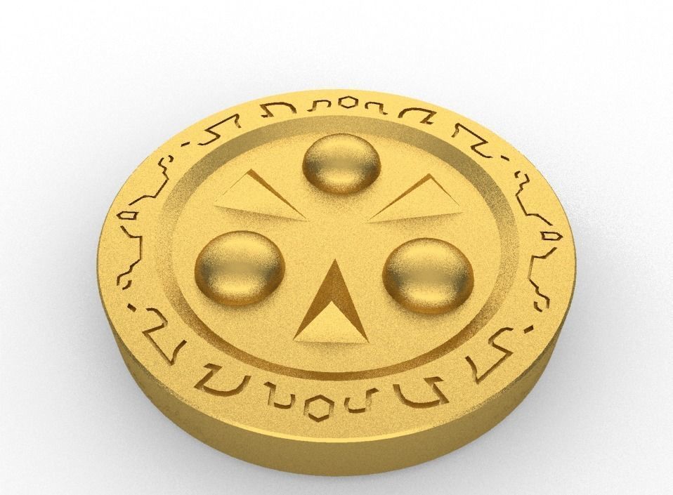 Legend of Zelda Ocarina of Time - Sage Medallions 3D print model_10
