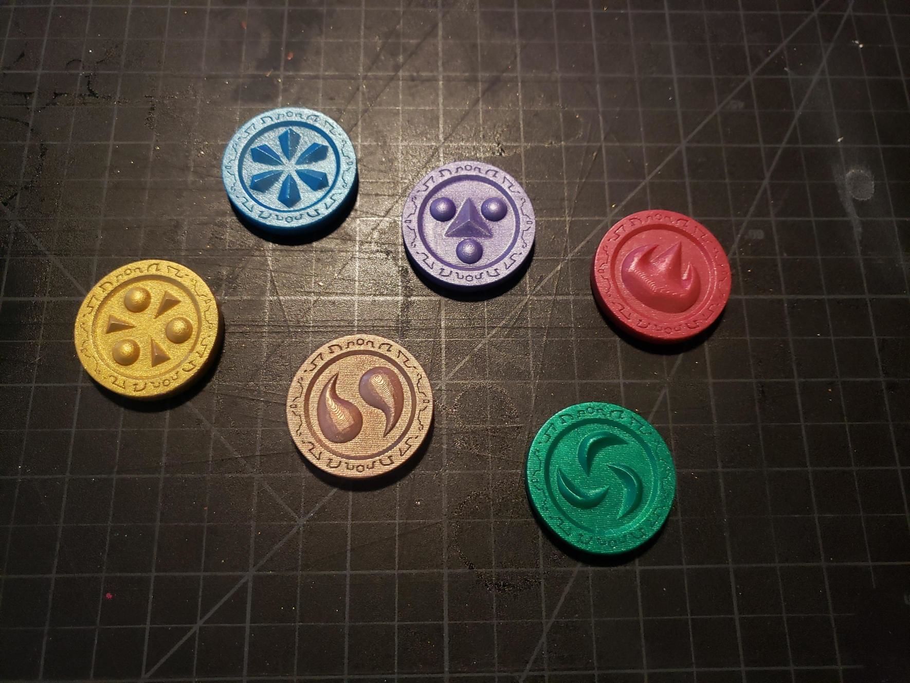 Legend of Zelda Ocarina of Time - Sage Medallions 3D print model_4