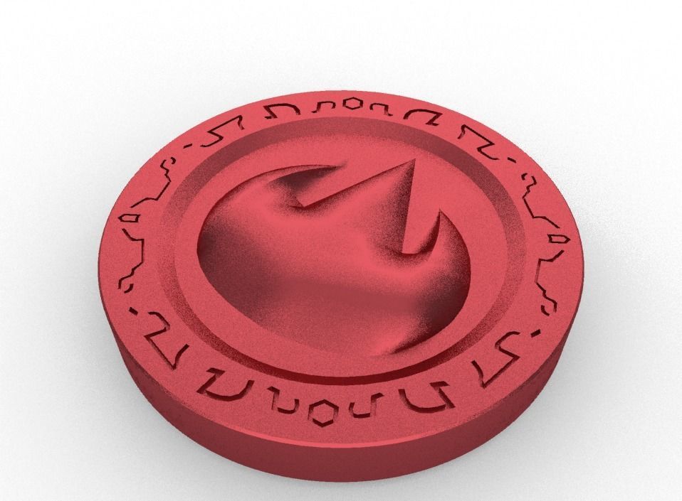 Legend of Zelda Ocarina of Time - Sage Medallions 3D print model_6