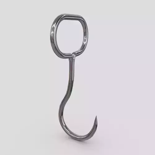CC0 - Meat Hook 5 Free low-poly 3D model