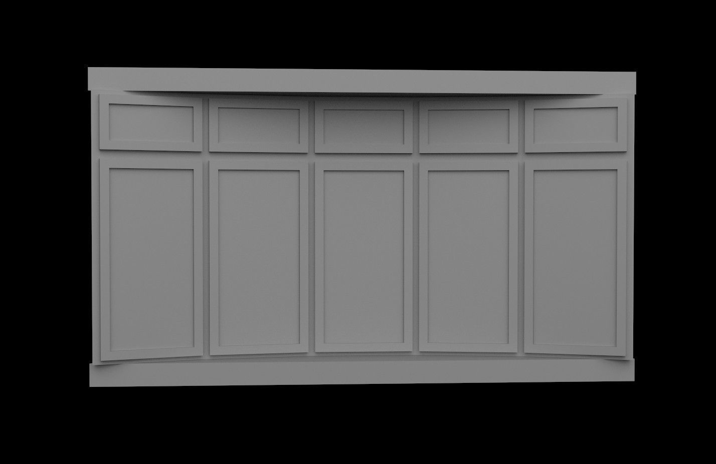 Window 03 3D model_4
